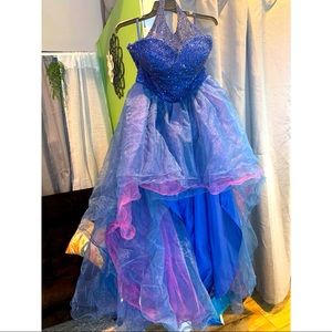 Plus-Size Women’s High-Low Prom Dress